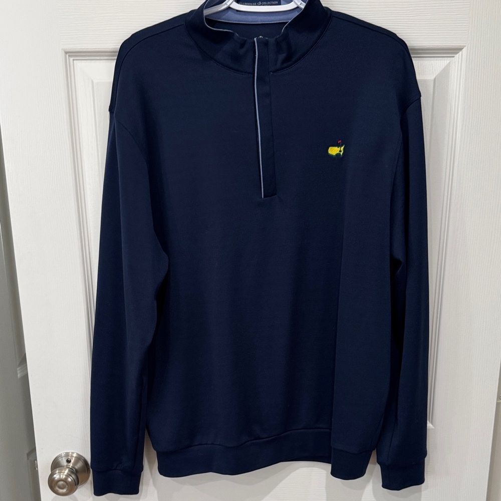 Masters Clubhouse Collection  Men's Classic Navy 1/4 zip